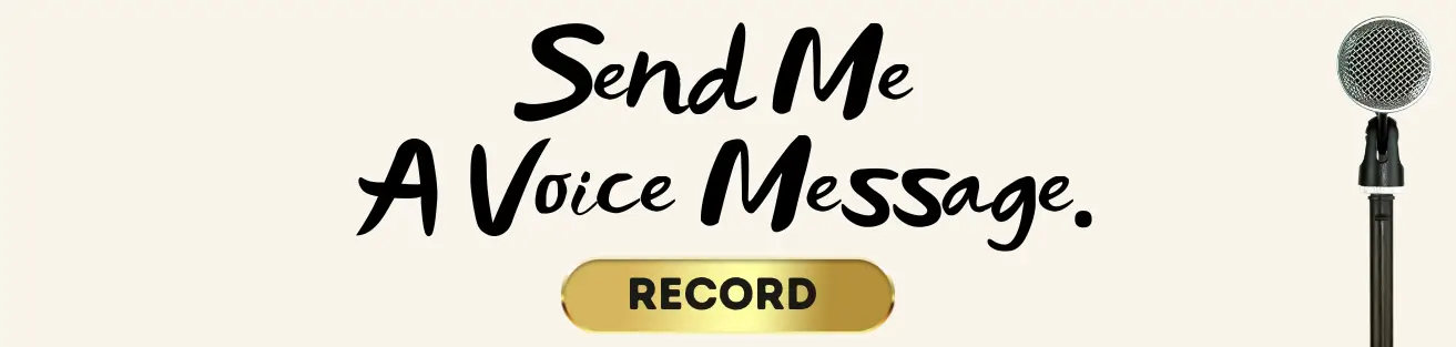 Send me a voice message banner